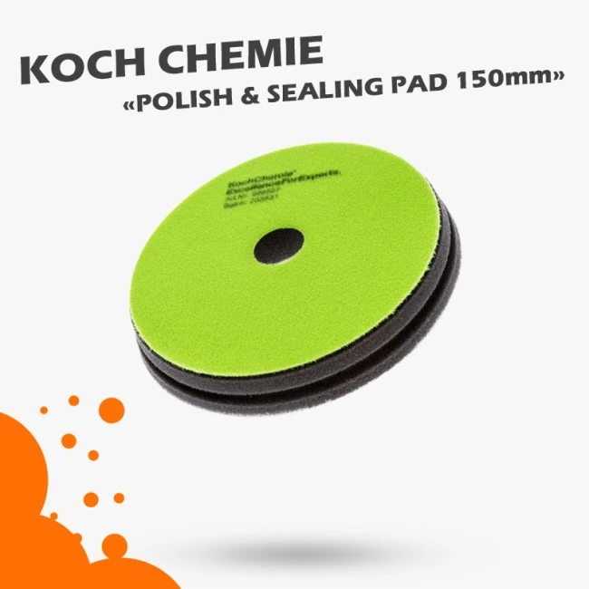 Koch Chemie Polish & Sealing Pad 150mm Grün