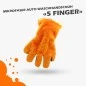 Preview: Mikrofaser Auto Waschhandschuh 5 Finger