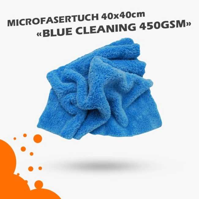 Allzwecktücher Blue Cleaning 40x40cm 450GSM