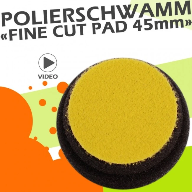 Koch Chemie Fine Cut Pad 45mm Gelb