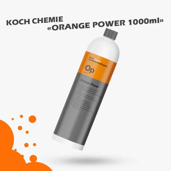 Koch Chemie Orange Power Klebstoff- Baumharz- und Gummientferner 1L