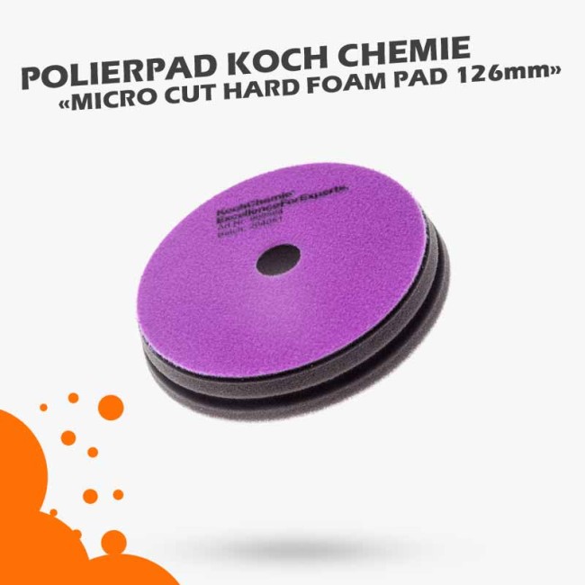Koch Chemie Polierpad 125mm Micro Cut Hard Foam Pad