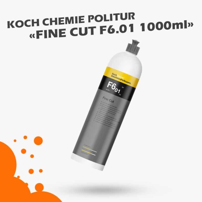 Koch Chemie Politur F6.01Fine Cut Maschinen Politur siliconoelfrei 1l