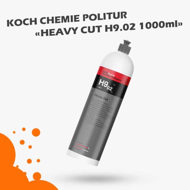 Koch Chemie Politur H9.02 Heavy Cut Grobe Schleifpolitur siliconoelfrei 1l