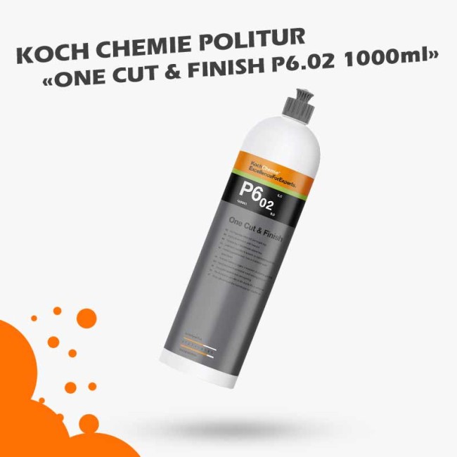 Koch Chemie Politur P6.02 One Cut Finish Maschinenpolitur 1l