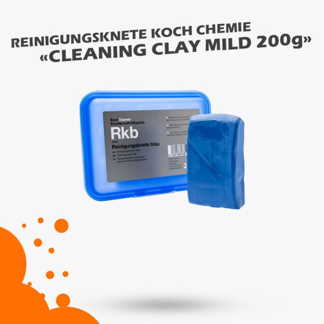 Koch Chemie Reinigungsknete blau mild 200g