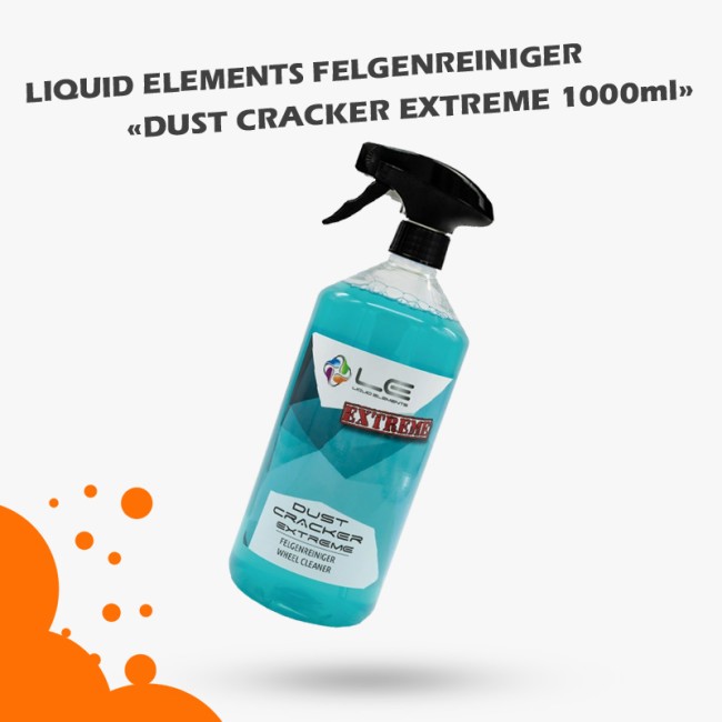 Preview: Liquid Elements Felgenreiniger Dust Cracker Extreme Ph-neutrale 1000ml