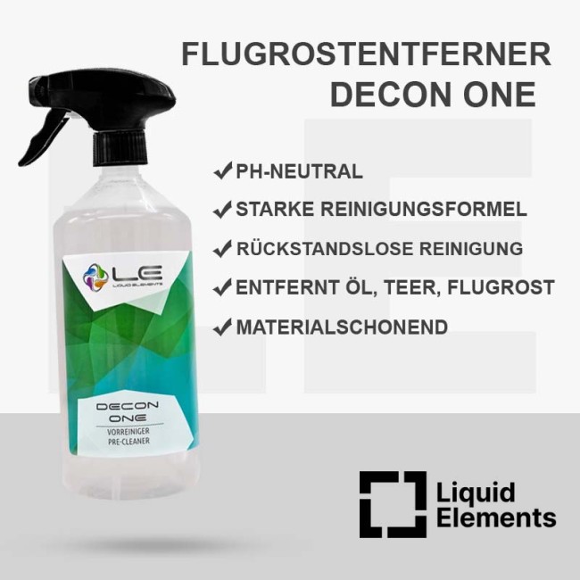 Preview: Flugrost am Auto entfernen Decon One 1000ml Liquid Elements