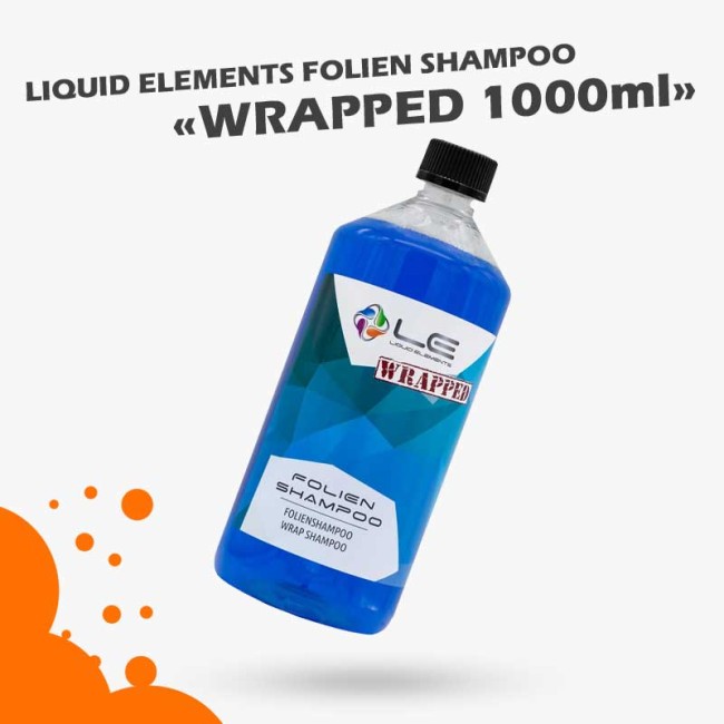 Liquid Elements Folienshampoo Wrapped für alle Arten von folierten Fahrzeugen 1L