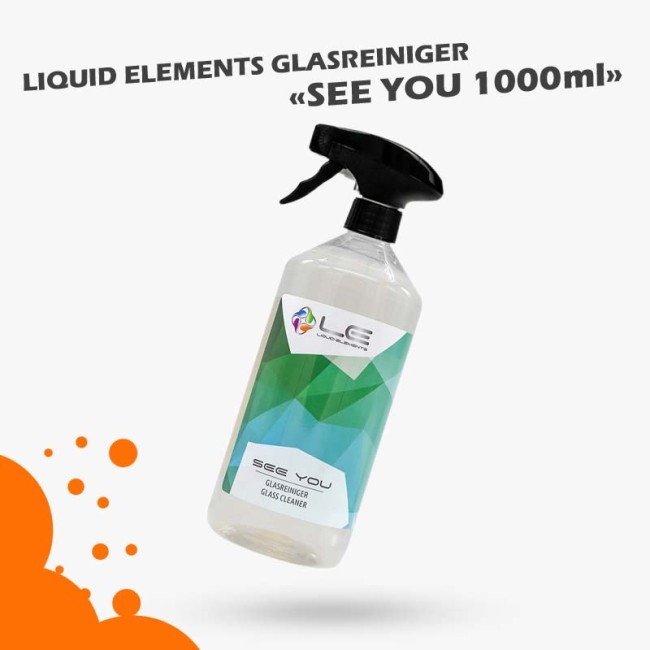 Liquid Elements Glasreiniger See You Streifenfreie Reinigung 1L