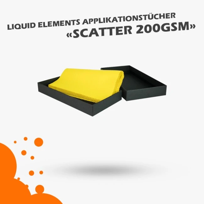 Liquid Elements Scatter Applikator für Keramikversiegelungen 200GSM 10Stk.