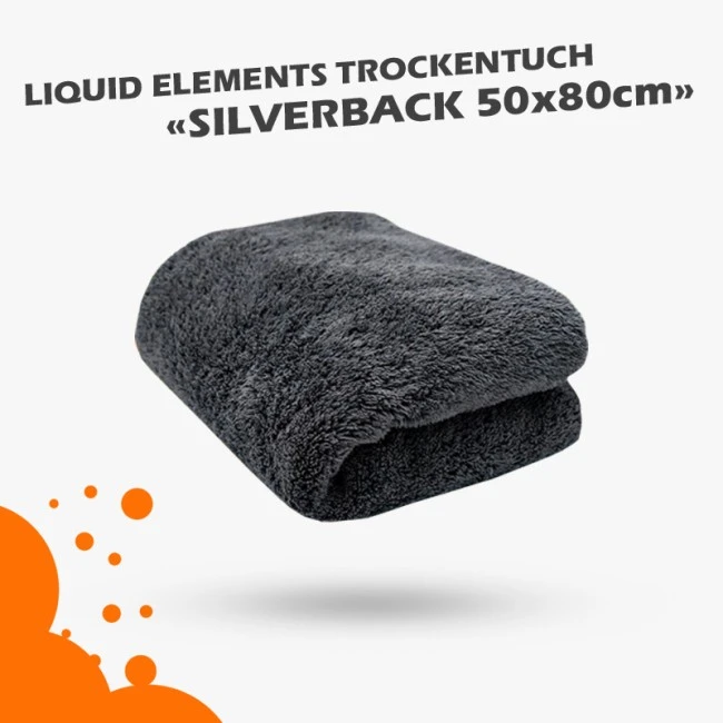 Liquid Elements Silverback XL Trockentuch 80x50cm 1200GSM