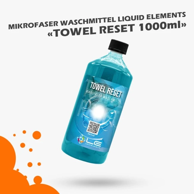 Liquid Elements Towel Reset Mikrofaser Waschmittel