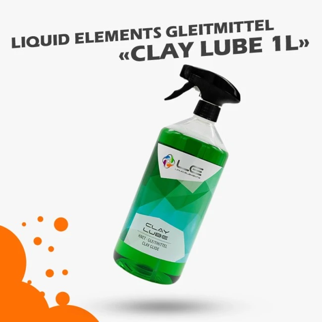 Gleitmittel für Reinigungsknete Clay Lube, 1L Liquid Elements