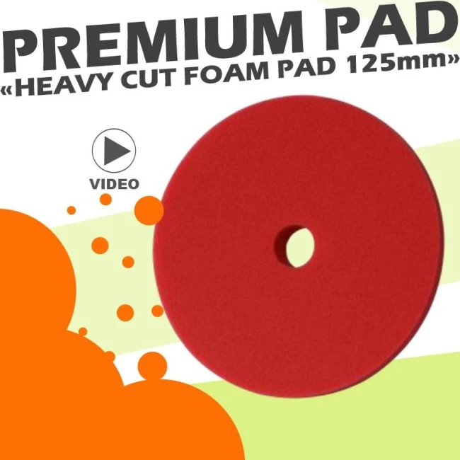 Menzerna Heavy Cut Foam Pad Rot 150mm