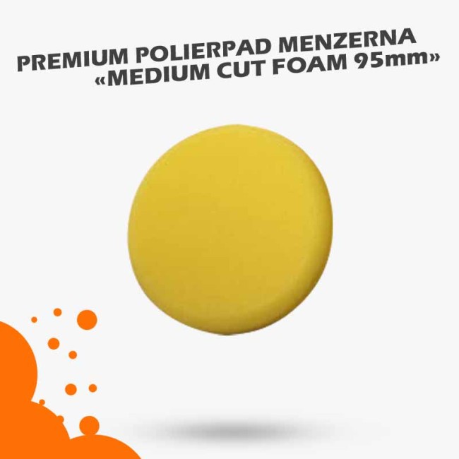 Menzerna Polierpads 95mm Medium Cut Foam Pad