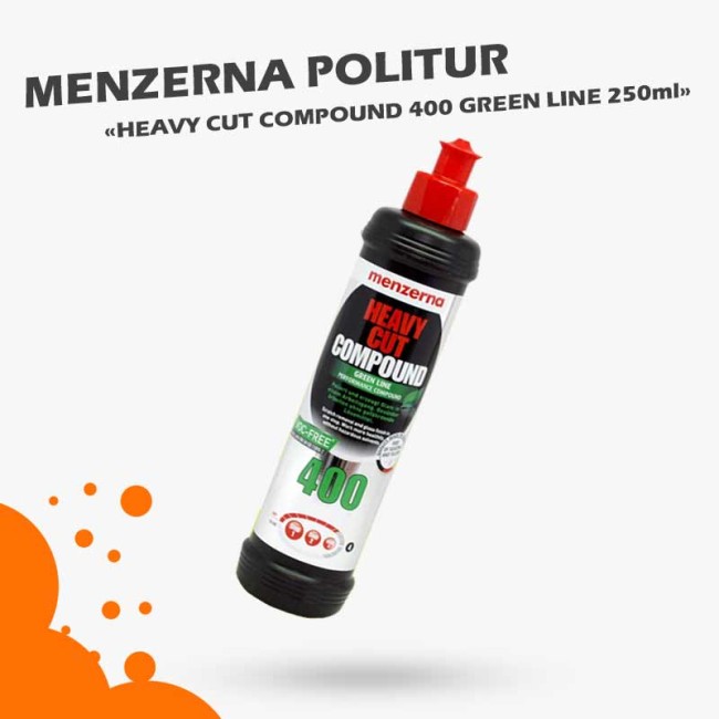 Menzerna Politur 400 Heavy Cut Compound Green Line 250ml