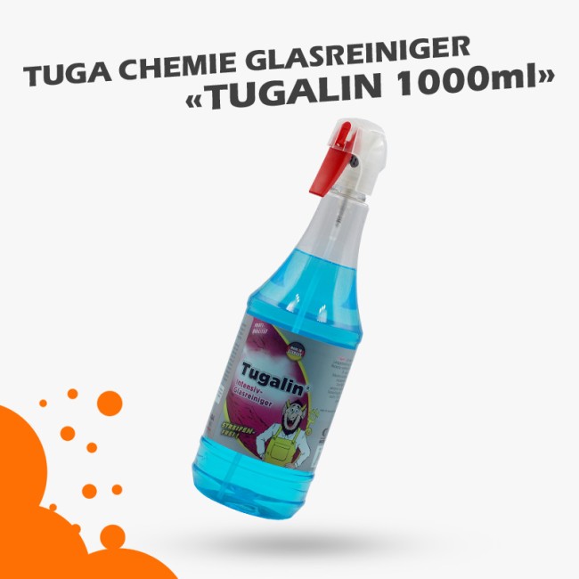 Preview: Tuga Chemie Auto Glasreiniger Tugalin Hochleistungs-Glasreiniger 1L