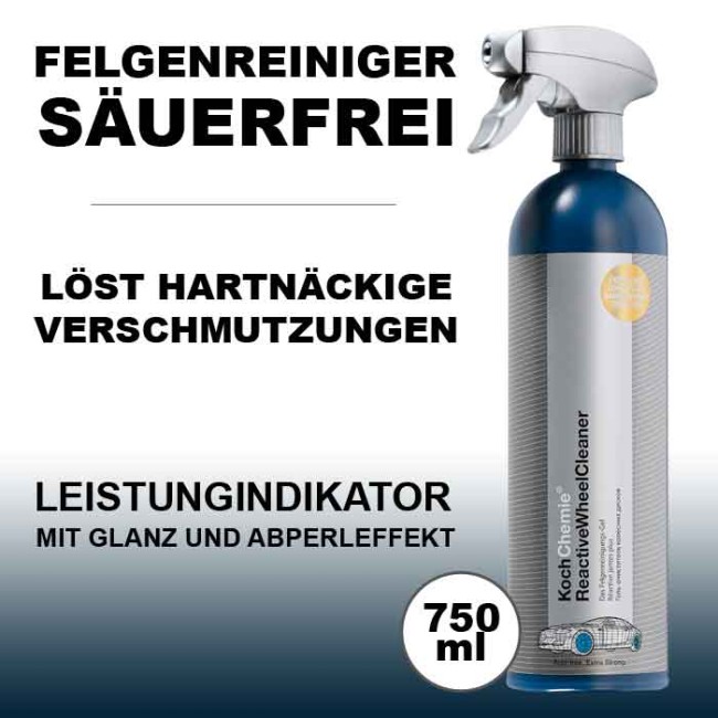 Koch Chemie Felgenreiniger ReactiveWheelCleaner 750ml Koch Chemie Felgenreiniger ReactiveWheelCleaner 750ml