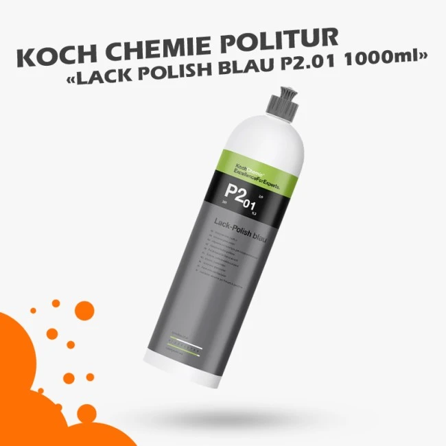 Koch Chemie Lack-Polish blau P2.01, Hochglanzpolitur 1L