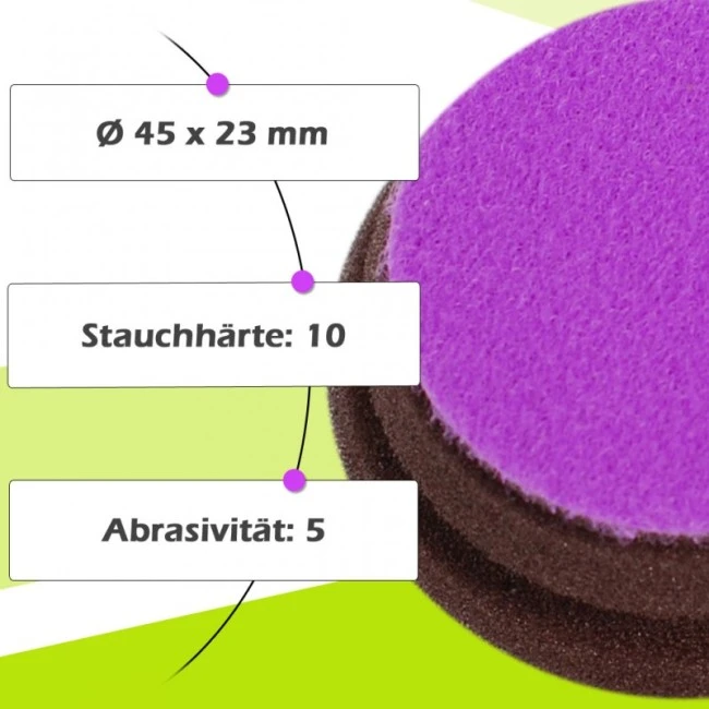 Koch Chemie Micro Cut Pad 45mm Lila
