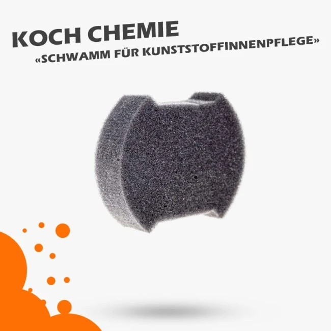 Applikator-Schwamm für Kunststoffinnenpflege Koch Chemie