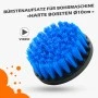 Bürstenaufsatz für Bohrmaschine, Harte Borsten Ø10cm