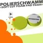 Menzerna Polierpad 95mm Soft Cut Foam Grün 2 Stück